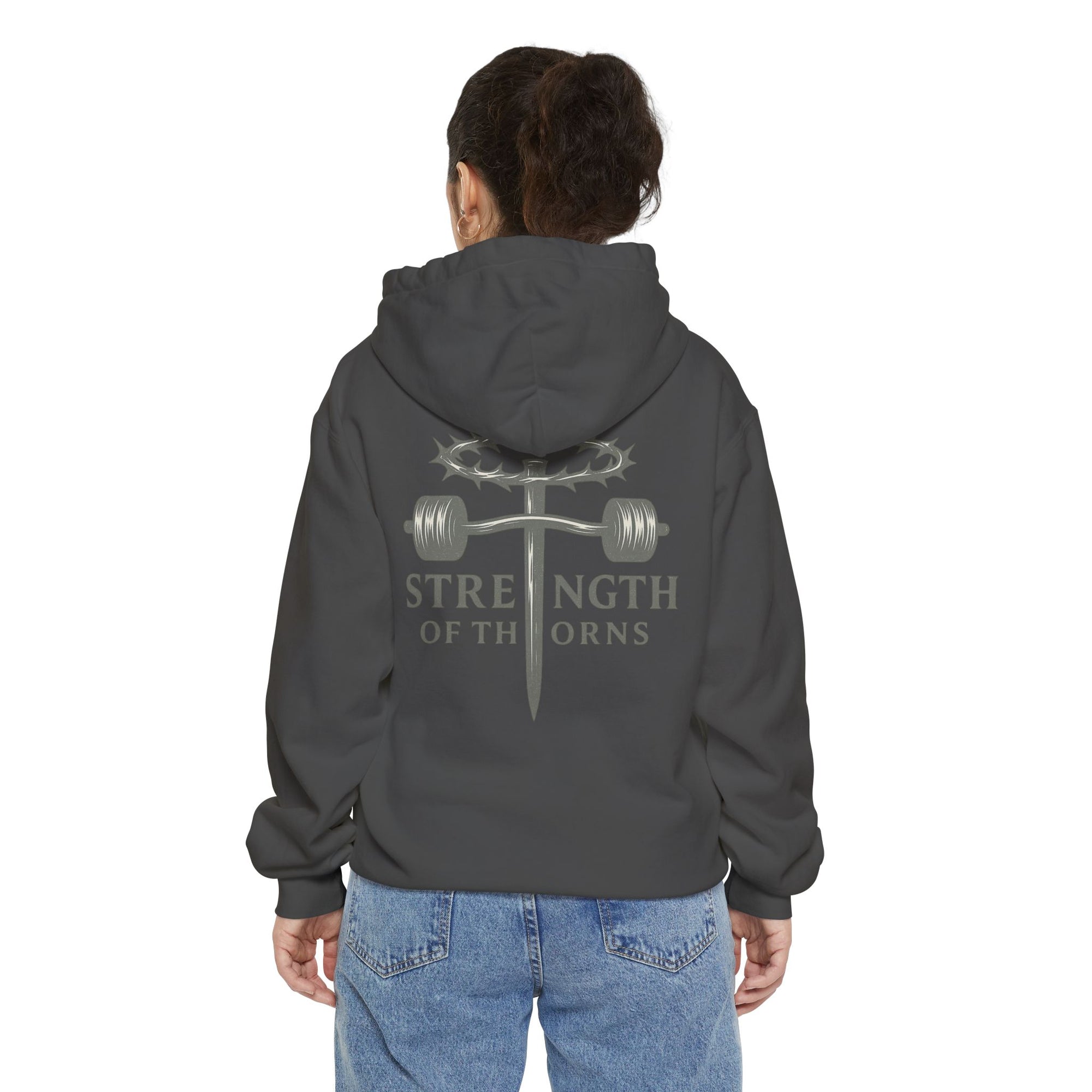 Strength of Thorns — Heavyweight Hoodie—“Wings of Strength Edition”