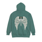 Angel Wings Hooded Sweatshirt for Relaxed Vibes, Unisex Hooded Sweater, Gift for Her, Casual Wear, Cozy Outfit