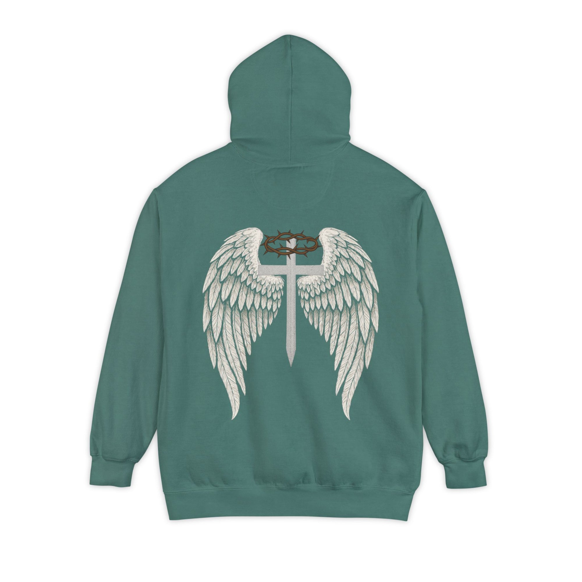 Angel Wings Hooded Sweatshirt for Relaxed Vibes, Unisex Hooded Sweater, Gift for Her, Casual Wear, Cozy Outfit