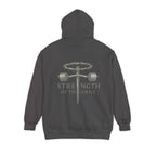 Strength of Thorns — Heavyweight Hoodie—“Wings of Strength Edition”