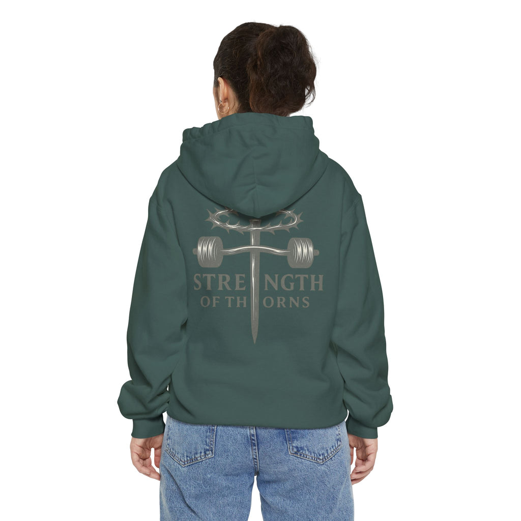 Strength of Thorns — Heavyweight Hoodie—“Wings of Strength Edition”