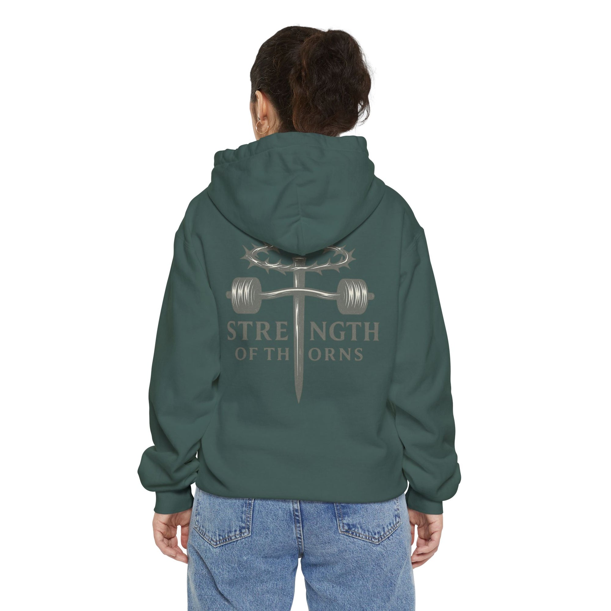 Strength of Thorns — Heavyweight Hoodie—“Wings of Strength Edition”