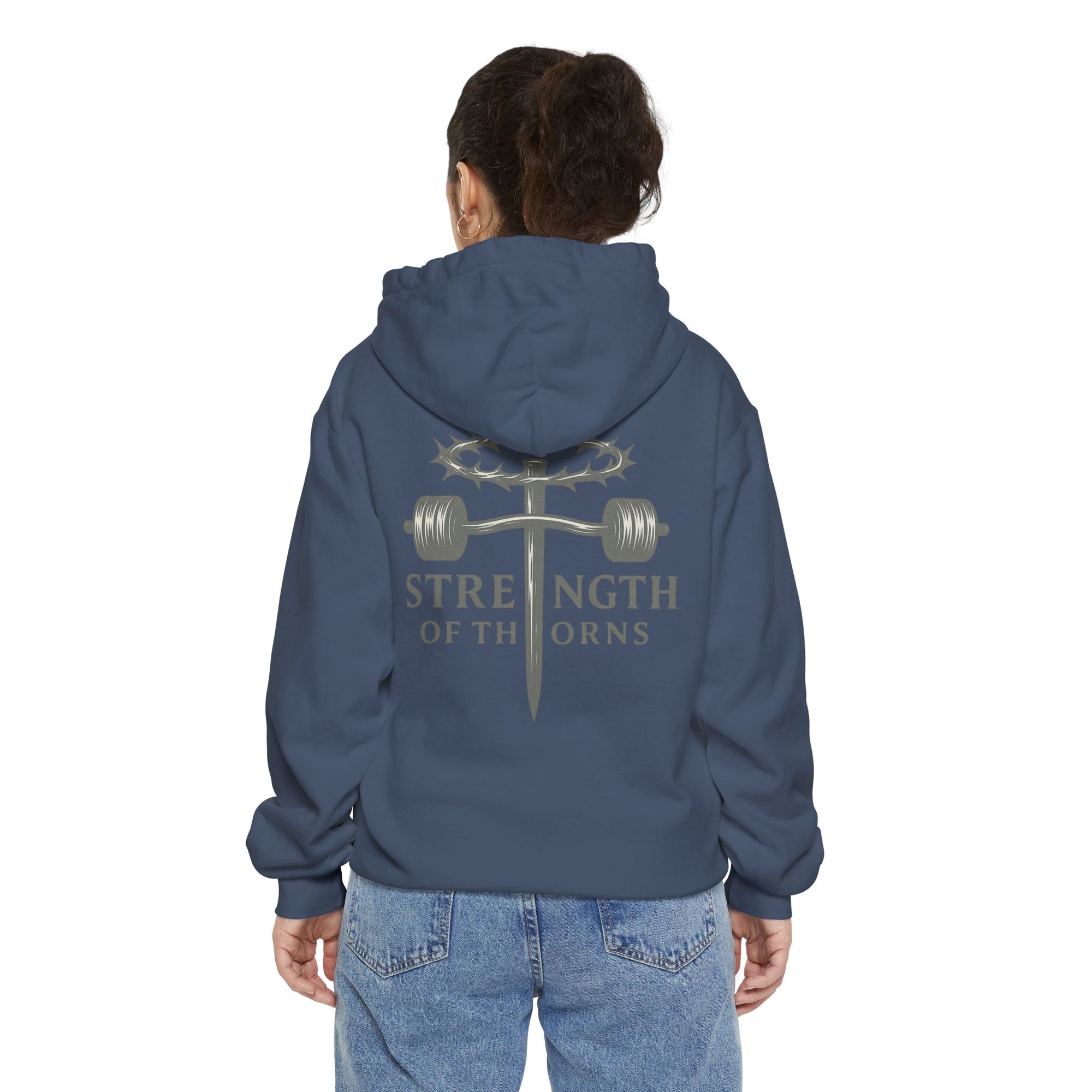 Strength of Thorns — Heavyweight Hoodie—“Wings of Strength Edition”
