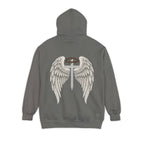 Angel Wings Hooded Sweatshirt for Relaxed Vibes, Unisex Hooded Sweater, Gift for Her, Casual Wear, Cozy Outfit