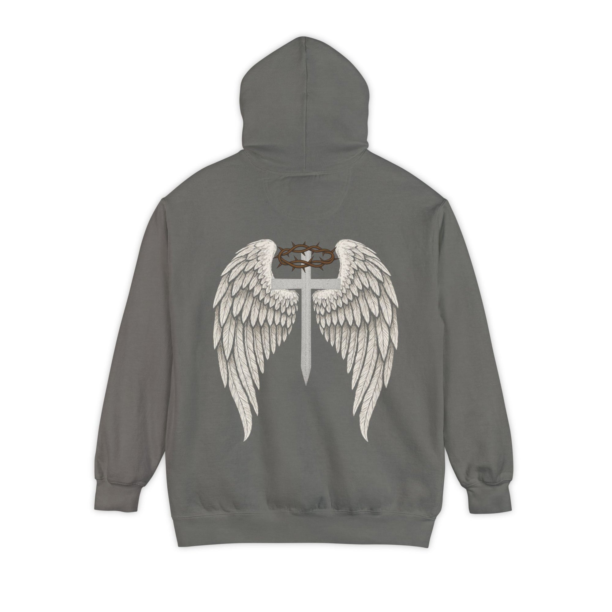 Angel Wings Hooded Sweatshirt for Relaxed Vibes, Unisex Hooded Sweater, Gift for Her, Casual Wear, Cozy Outfit