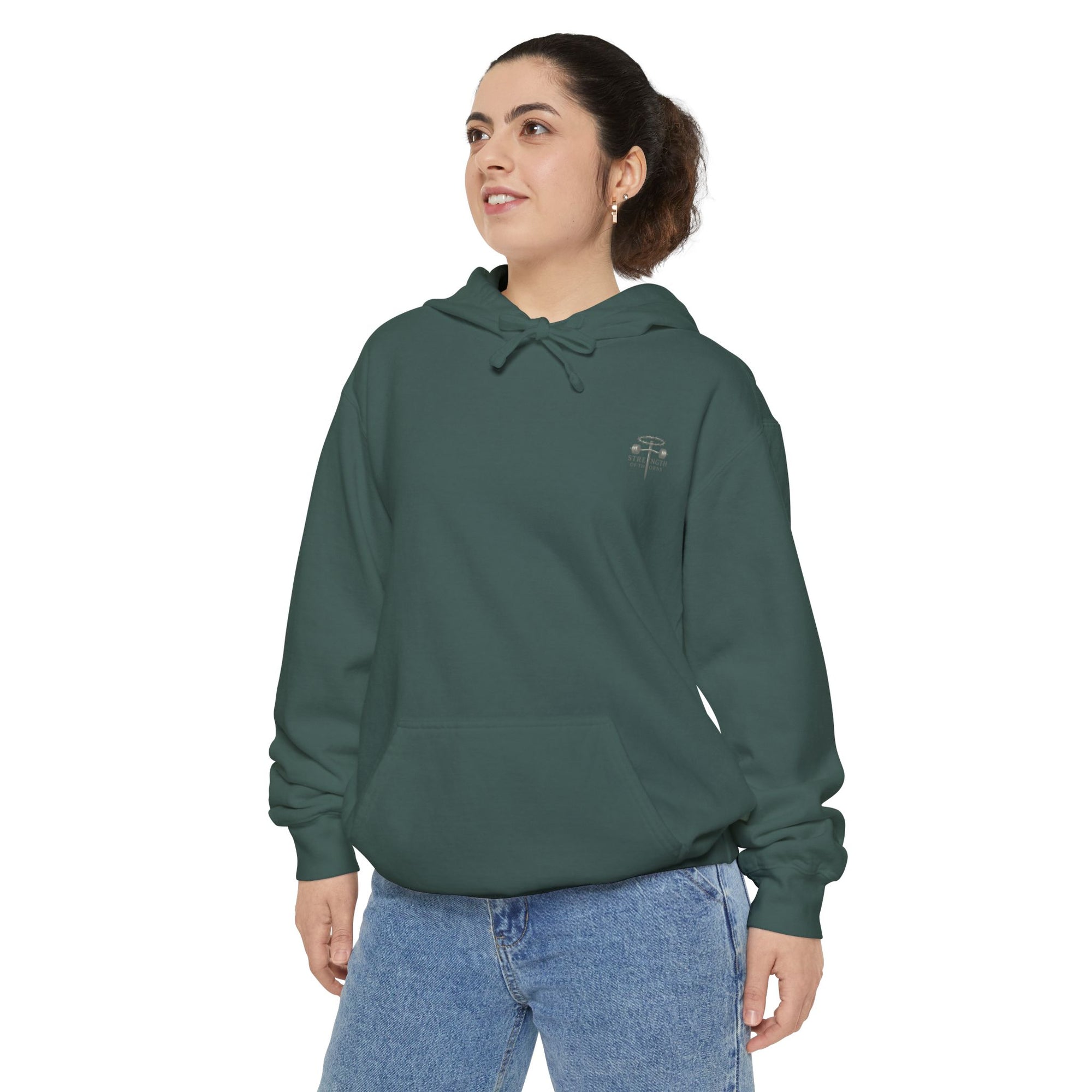 Strength of Thorns — Heavyweight Hoodie—“Wings of Strength Edition”