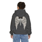 Angel Wings Hooded Sweatshirt for Relaxed Vibes, Unisex Hooded Sweater, Gift for Her, Casual Wear, Cozy Outfit