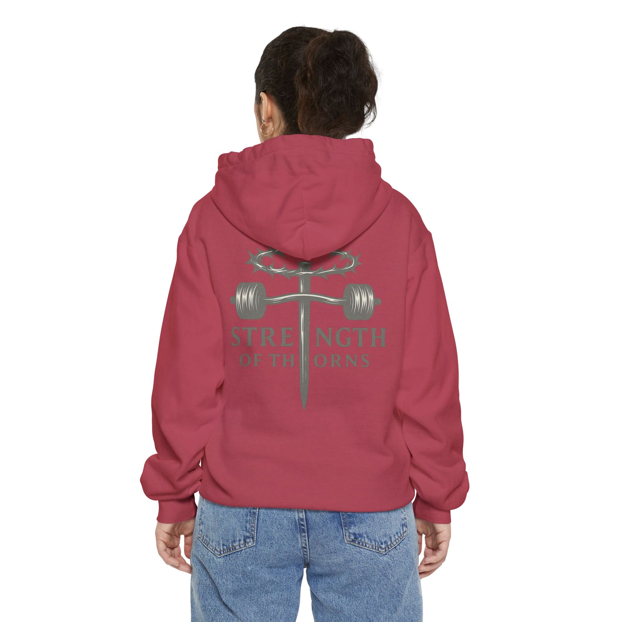Strength of Thorns — Heavyweight Hoodie—“Wings of Strength Edition”