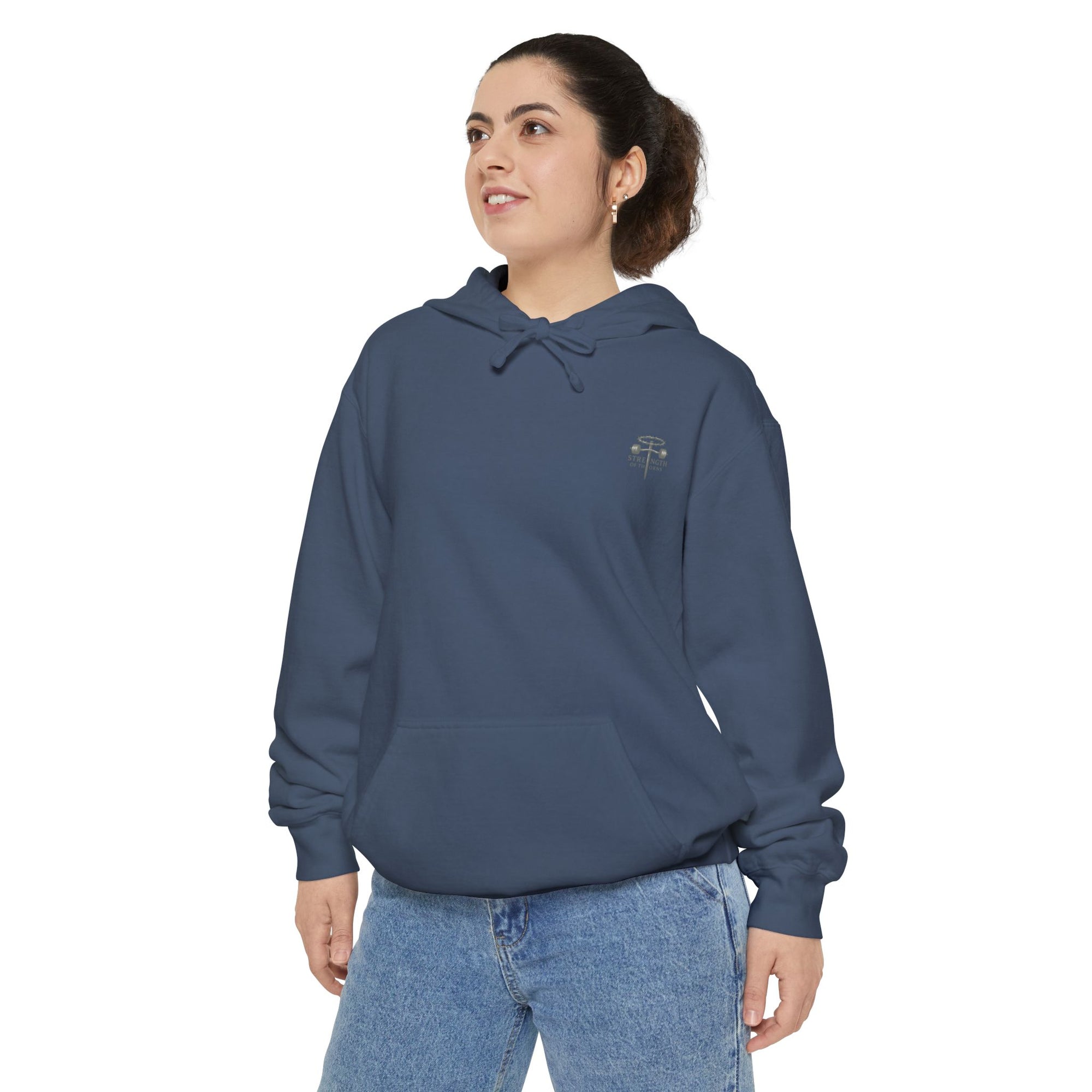 Strength of Thorns — Heavyweight Hoodie—“Wings of Strength Edition”