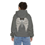 Angel Wings Hooded Sweatshirt for Relaxed Vibes, Unisex Hooded Sweater, Gift for Her, Casual Wear, Cozy Outfit