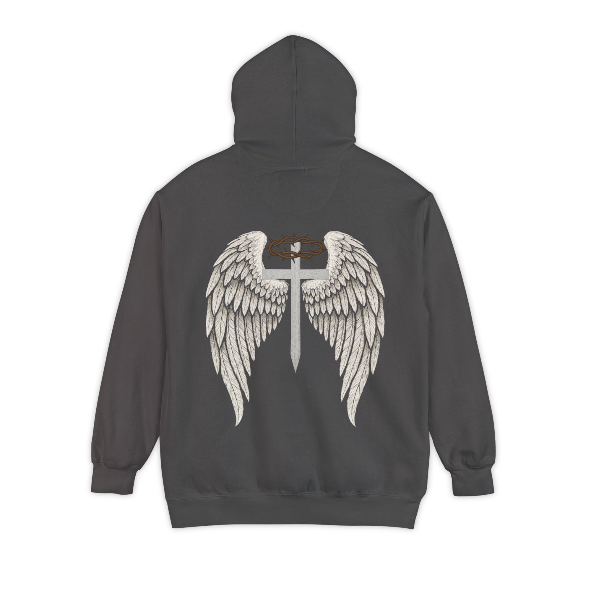 Angel Wings Hooded Sweatshirt for Relaxed Vibes, Unisex Hooded Sweater, Gift for Her, Casual Wear, Cozy Outfit