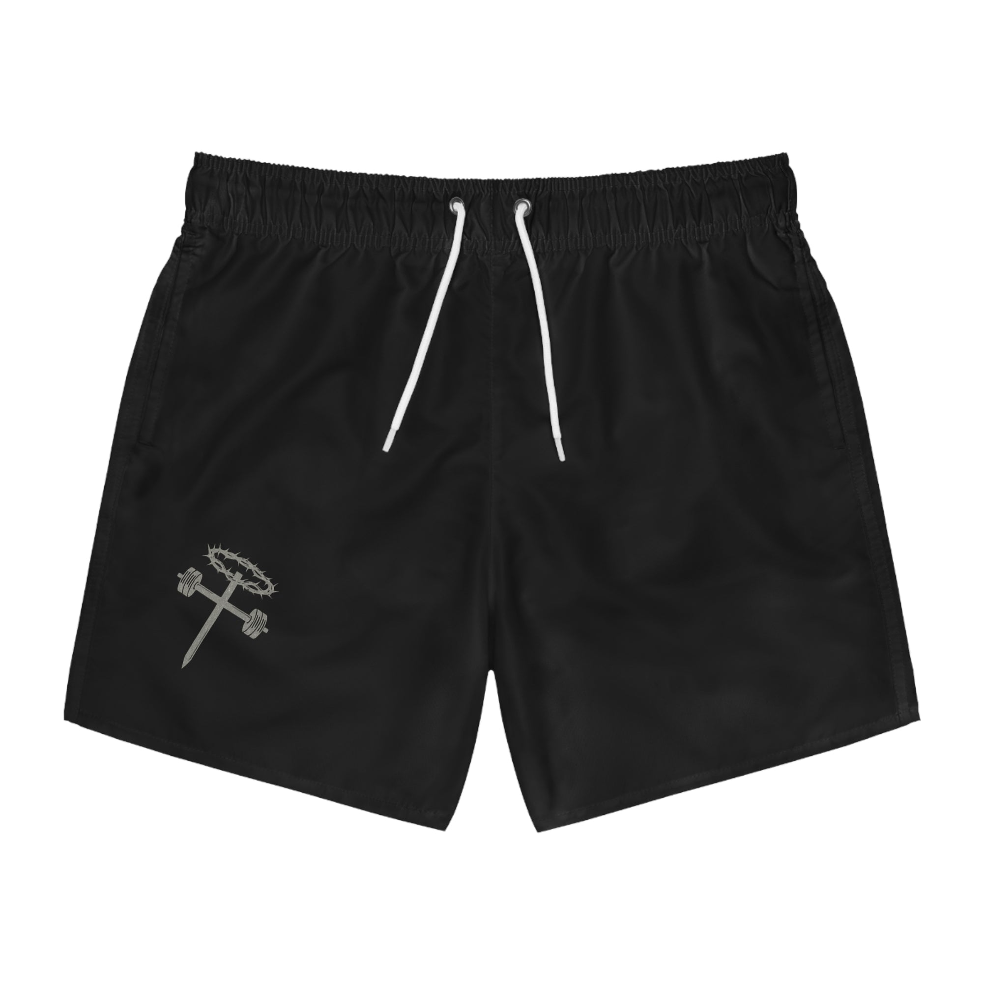 STRENGTH of THORNS—Hybrid Training 5” Shorts — Black